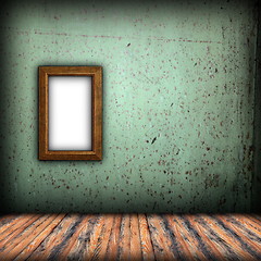 Image showing frame on indoor background