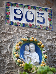 Image showing house number sign