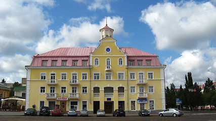 Image showing beautiful building on the area in Chernigov town