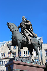 Image showing monument of Daniel of Galicia in Lvov city