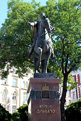 Image showing monument of Daniel of Galicia in Lvov city