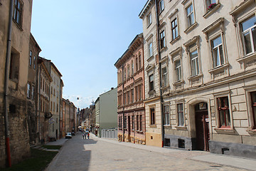Image showing street of L.Ukrainka in Lvov