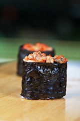 Image showing sushi roll