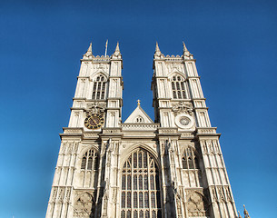 Image showing Westminster Abbey London HDR