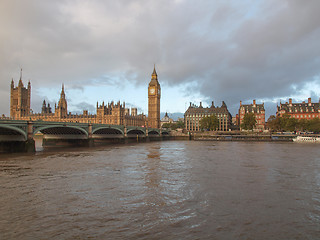 Image showing Westminster Bridge