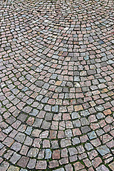 Image showing Cobbled street