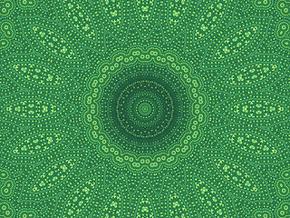 Image showing Green abstract pattern