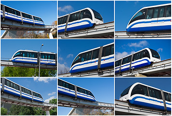 Image showing Monorail train