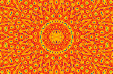 Image showing Abstract bright pattern