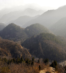 Image showing Mountains in Badaling