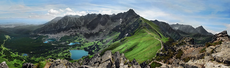 Image showing View from Kasprovy Wierch