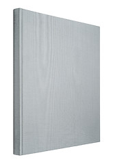 Image showing Grey book isolated on white