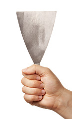 Image showing putty knife