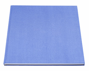 Image showing Blue book isolated on white