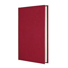 Image showing Blank red book