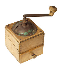 Image showing old coffee grinder