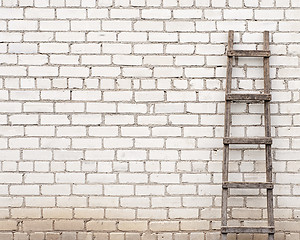 Image showing weathered brick wall background