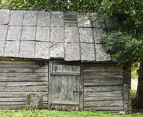 Image showing Old wooden house