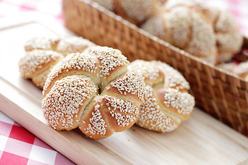 Image showing bagels