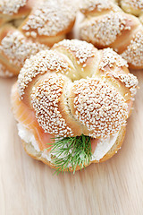 Image showing bagels