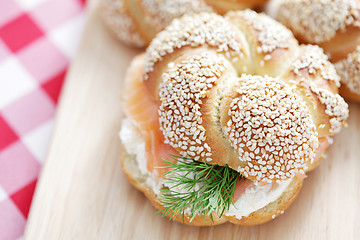 Image showing bagels