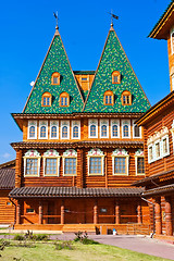 Image showing Wooden palace in Russia