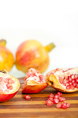 Image showing pomegranate fruit 