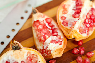 Image showing pomegranate fruit 