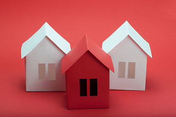 Image showing paper houses