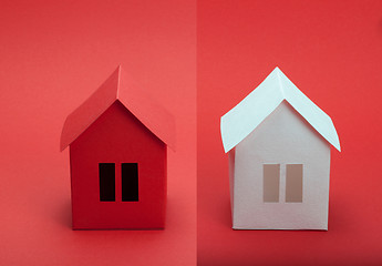 Image showing paper houses