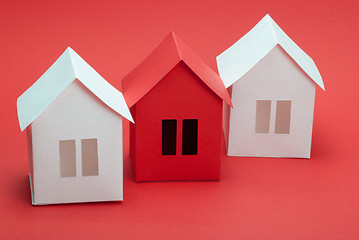 Image showing paper houses