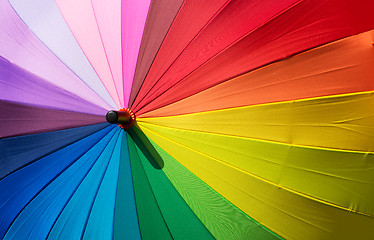 Image showing Colorful umbrella