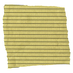 Image showing torn old striped paper background
