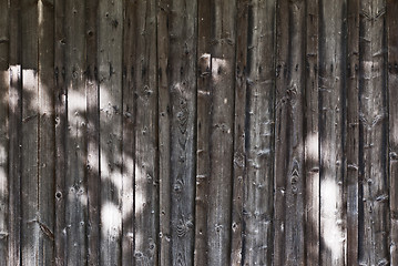 Image showing plank wall background