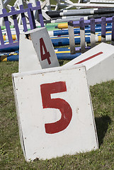 Image showing number five