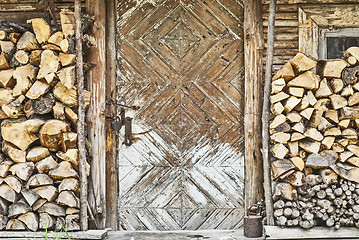 Image showing old door