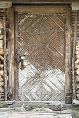 Image showing old door