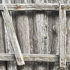 Image showing wooden ladder