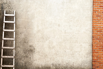 Image showing weathered brick wall background