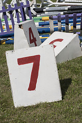 Image showing number seven