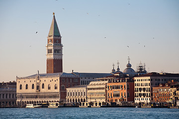 Image showing sea view panorama of Venice 