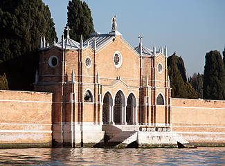 Image showing gates of San Michele cemetery