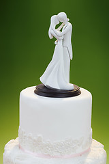 Image showing Wedding Decoration on the Cake