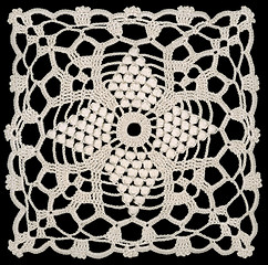 Image showing Doily square