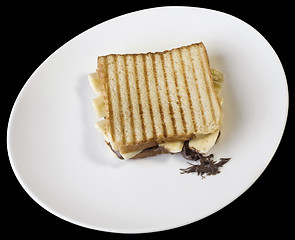 Image showing Toasted Cheese Sandwich