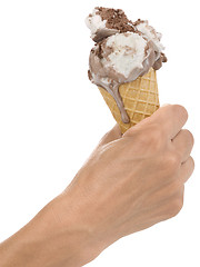 Image showing Ice Cream Cornet Cutout