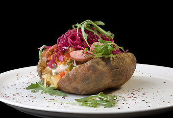Image showing Stuffed Baked Potato