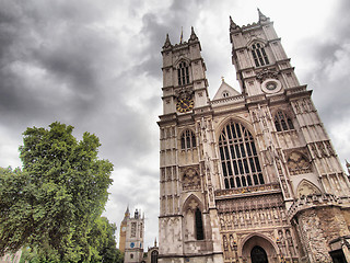 Image showing Westminster Abbey London HDR