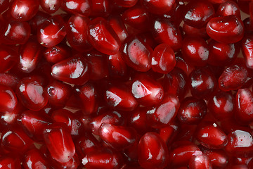 Image showing Pomegranate Seed Background