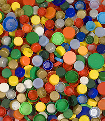 Image showing Bottle Caps Background